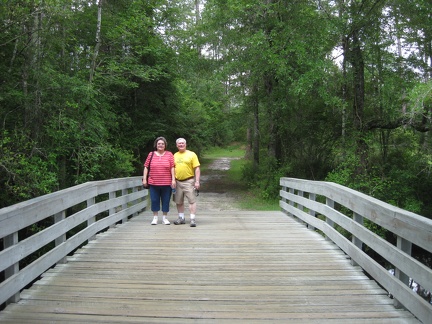 18 Mom and Dad on Moore s Creek Bridge